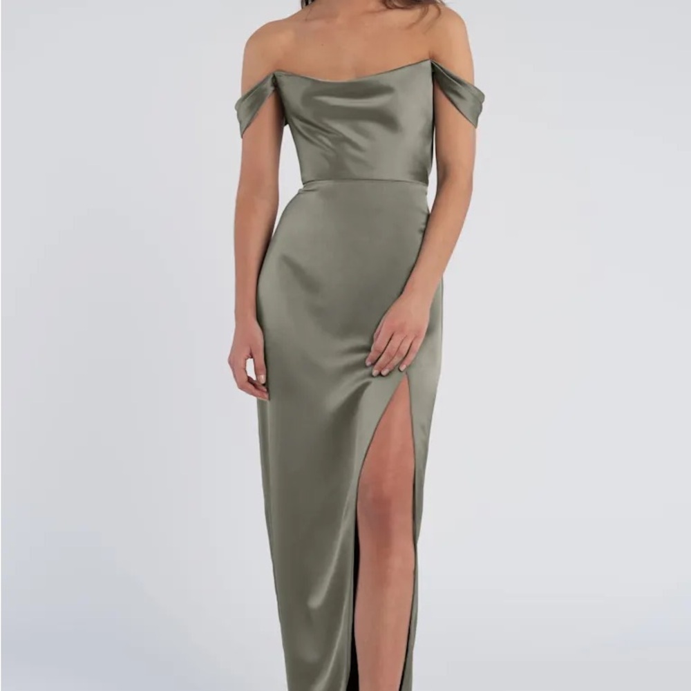 Jenny Yoo Sawyer Dress Moss size 18